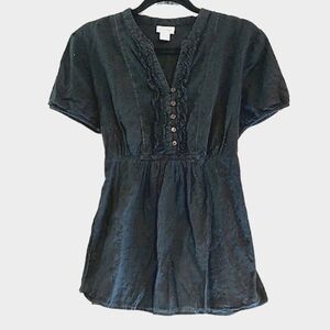 Motherhood Maternity Tie Waist Blouse size L